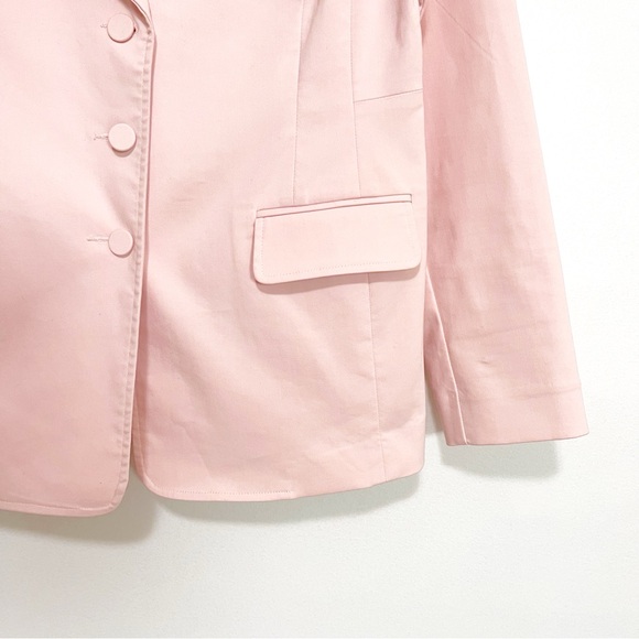 BOGO! Cabi #5656 Grace Blazer Ponte Knit Stretch Pink Size 10 - Picture 6 of 11
